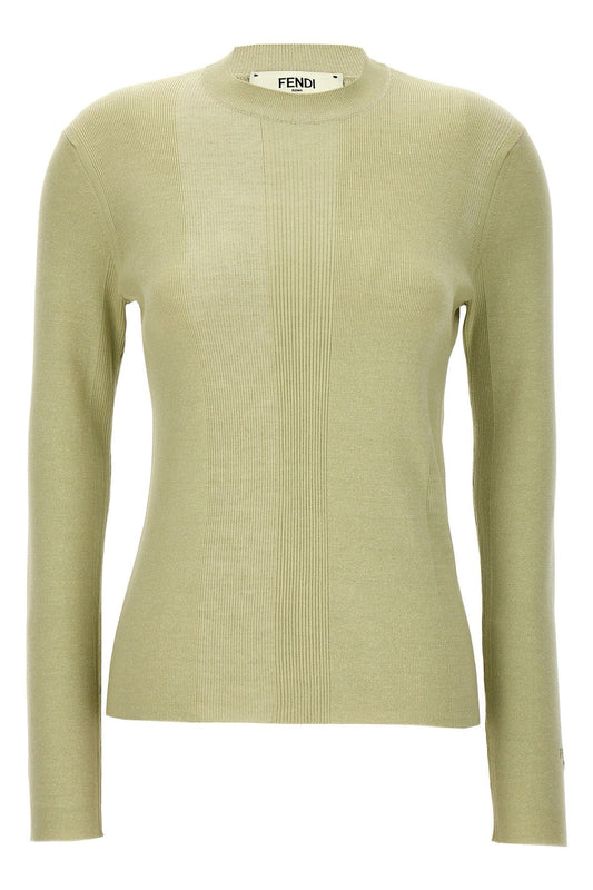 Fendi Women Ribbed Sweater