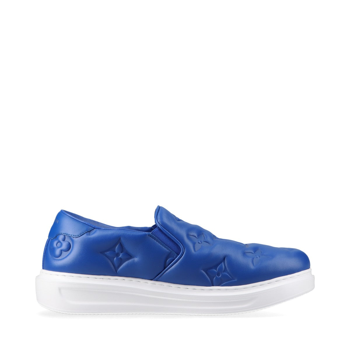 Louis Vuitton Beverly Hills Line 22 Years UK8 Blue LD0252 Monogram Bag Insole Mark With Family Selling s