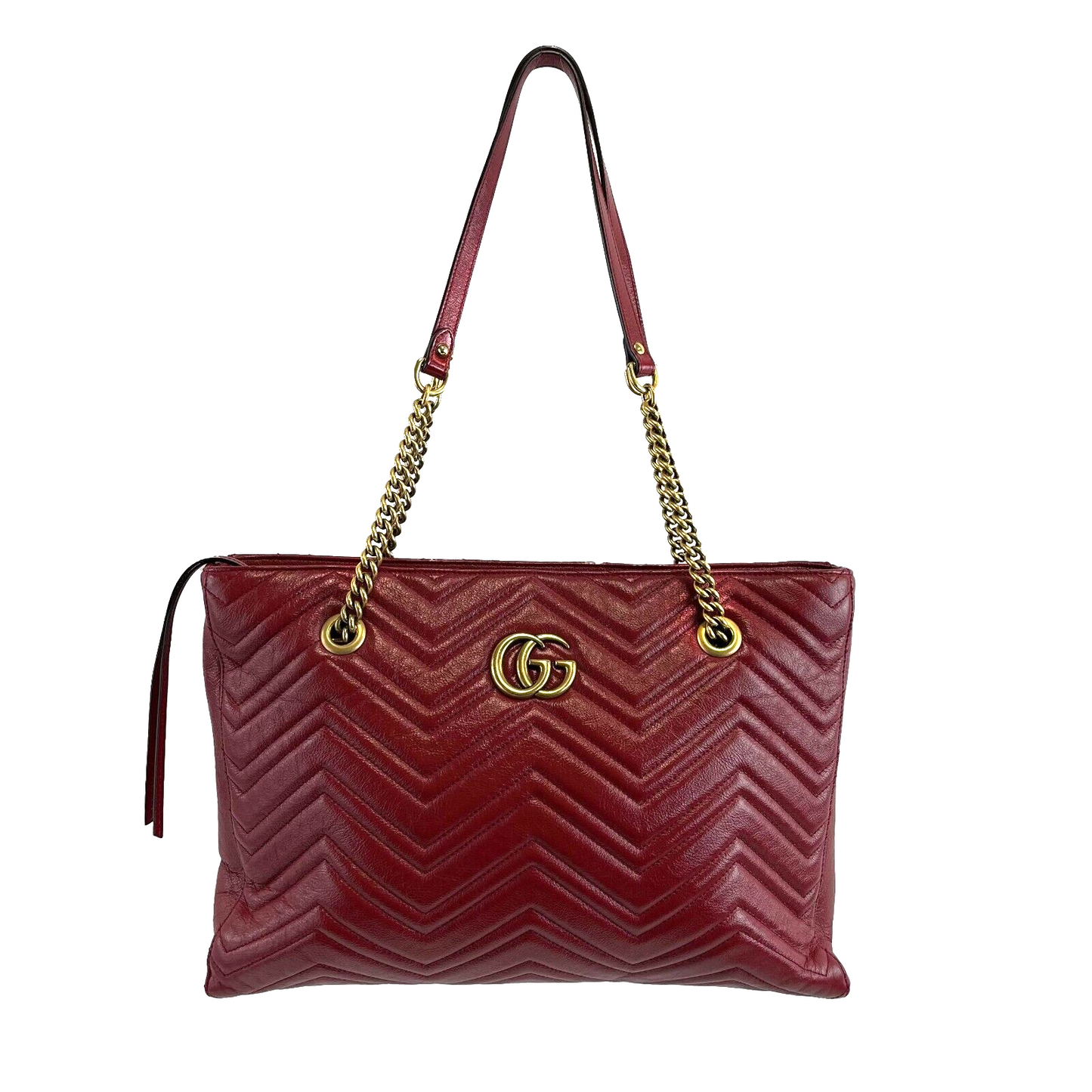 Gucci Chain Leather Tote