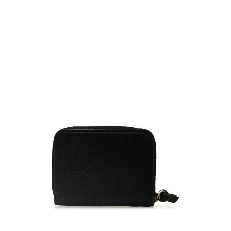 Louis Vuitton M80099 Black Leather Louis Vuitton G Coin Case