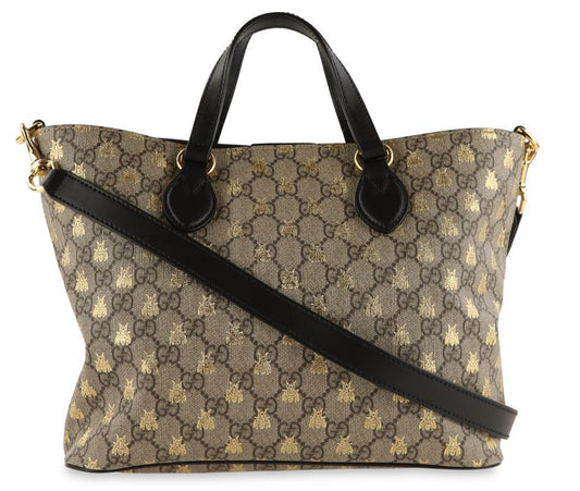 Gucci GG Supreme Canvas Tote Style 1