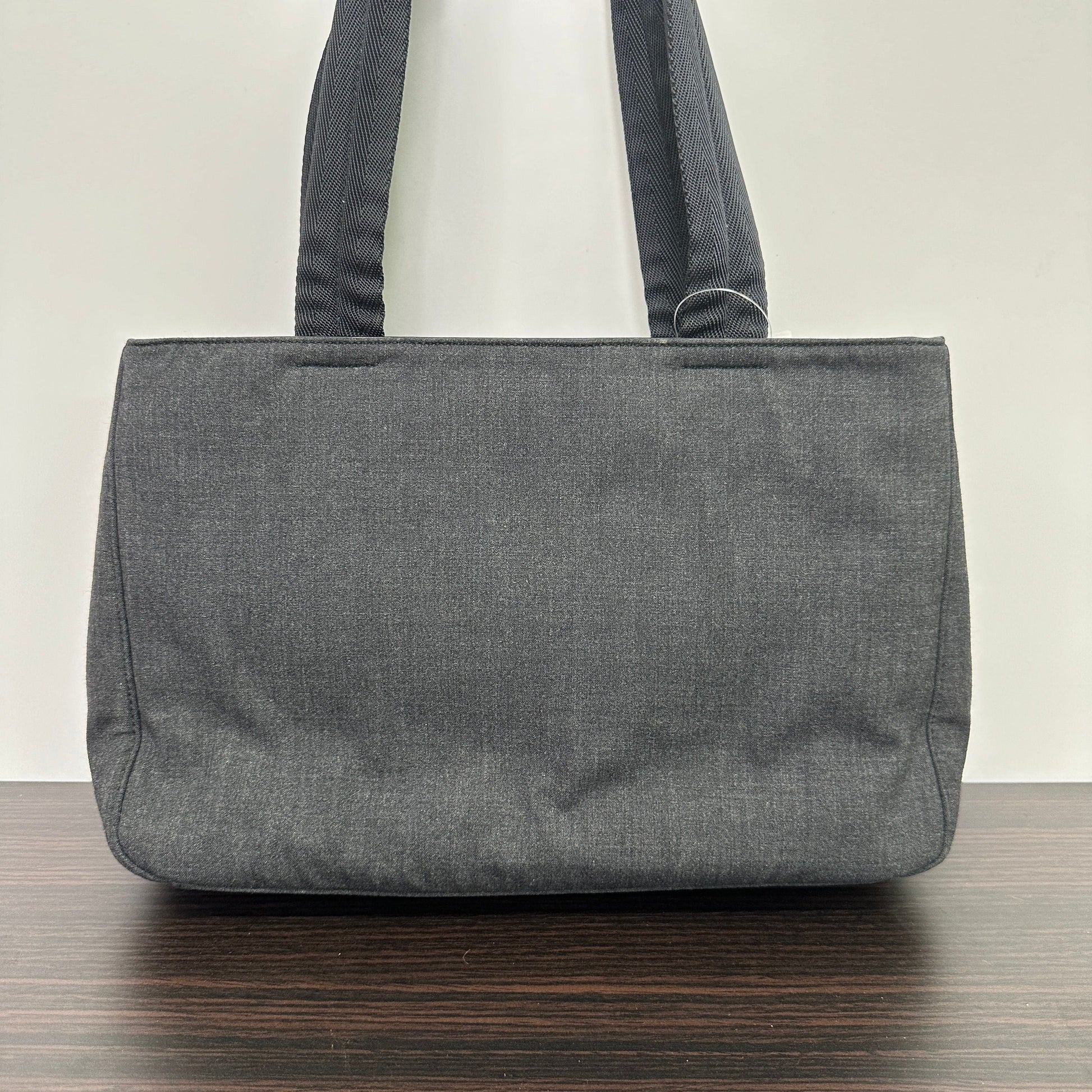 Prada Canvas Shoulder Bag - Black Totes, Handbags LB125337