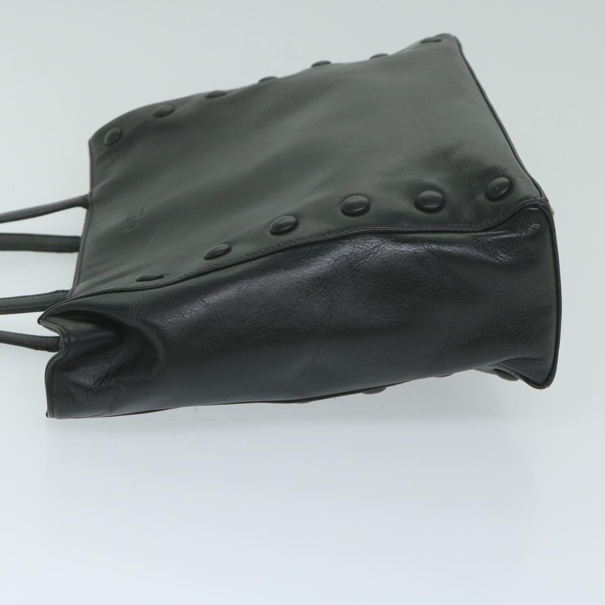 Luxury CELINE Tote Bag Leather Black 11451