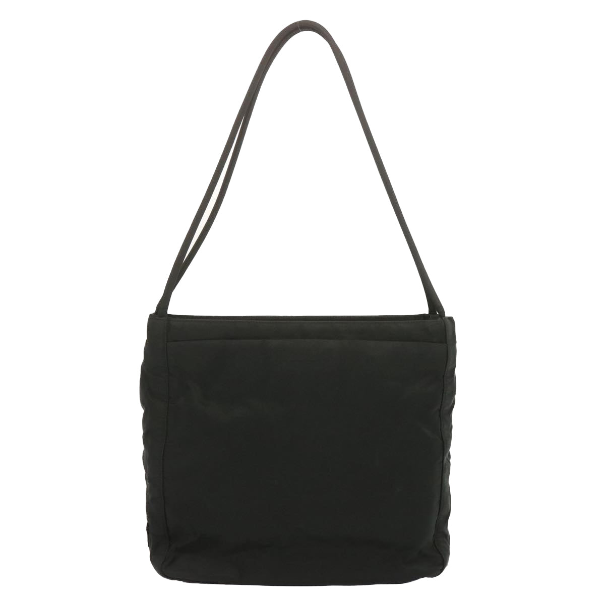 PRADA Shoulder Bag Nylon Black Auth bs12830