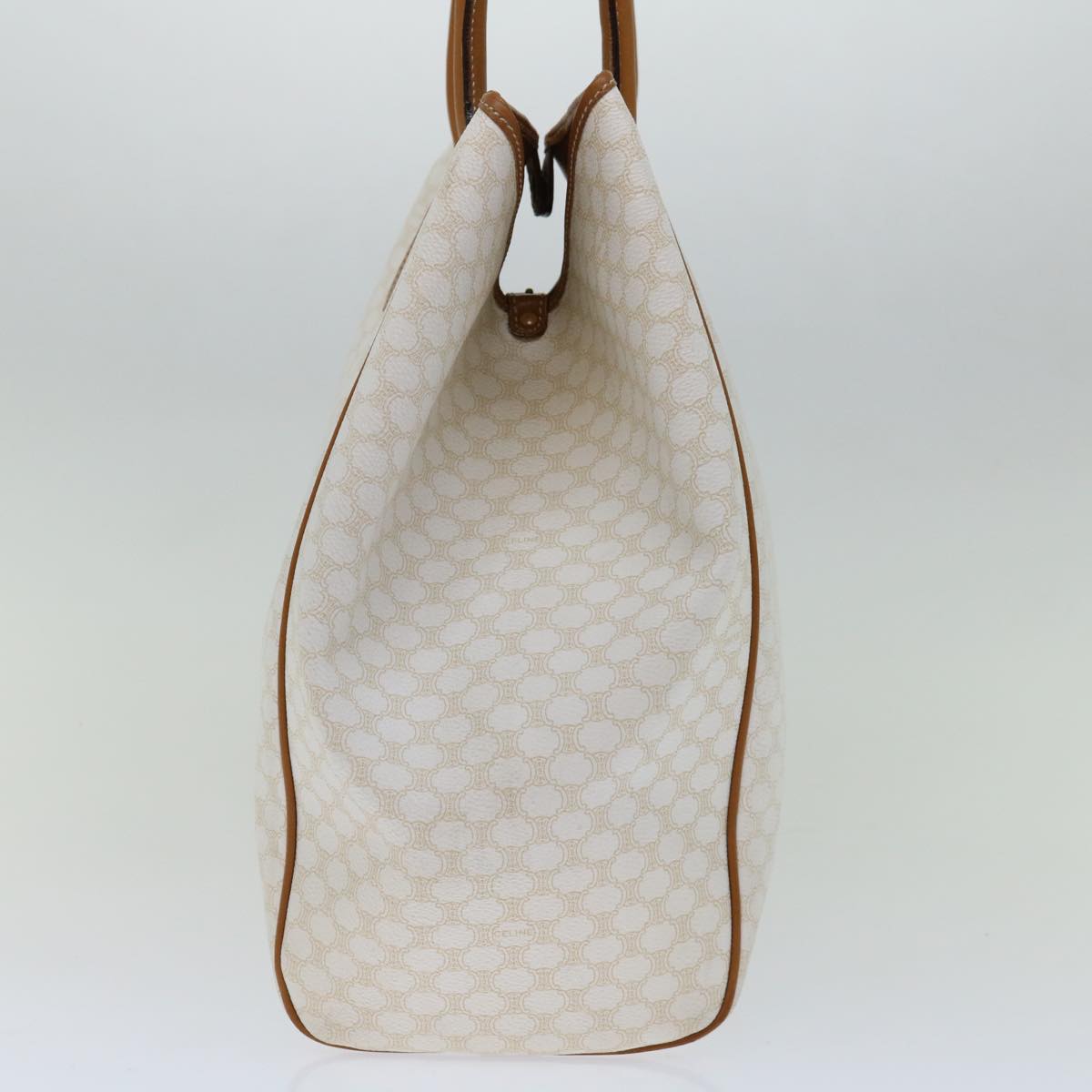 Luxury CELINE Macadam Canvas Tote Bag PVC Whe 13537