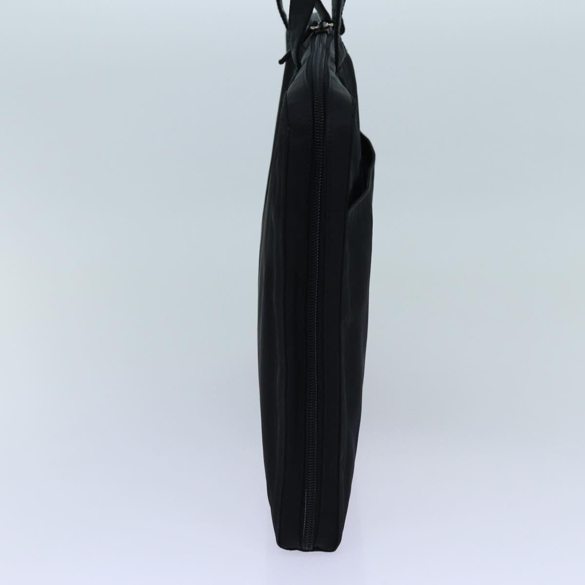 PRADA Hand Bag Nylon Black Auth bs13647