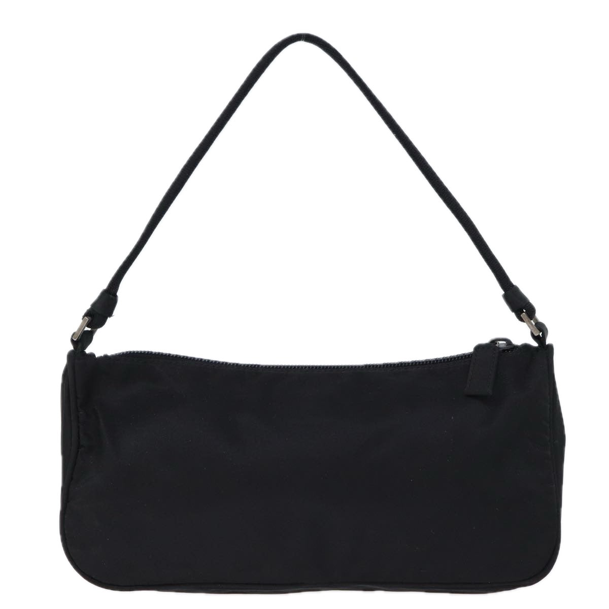 PRADA Accessory Pouch Nylon Black Auth Luxury Handbag