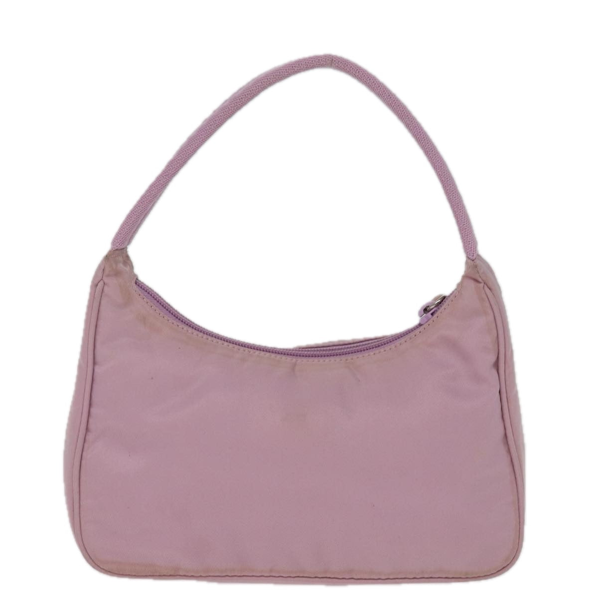 PRADA Hand Bag Nylon Pink Auth bs15043