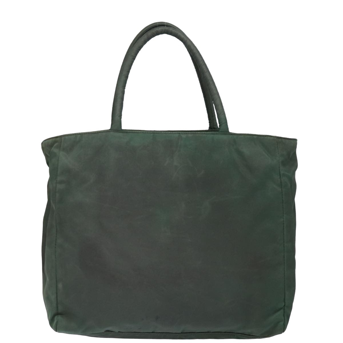 PRADA Hand Bag Nylon Khaki Auth