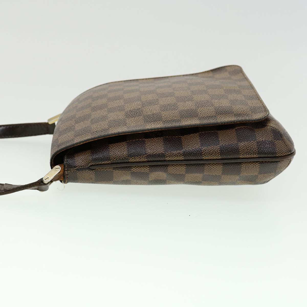 LOUIS VUITTON Damier Ebene Mtte Salsa Shoulder Bag N51300 LV Auth bs1617