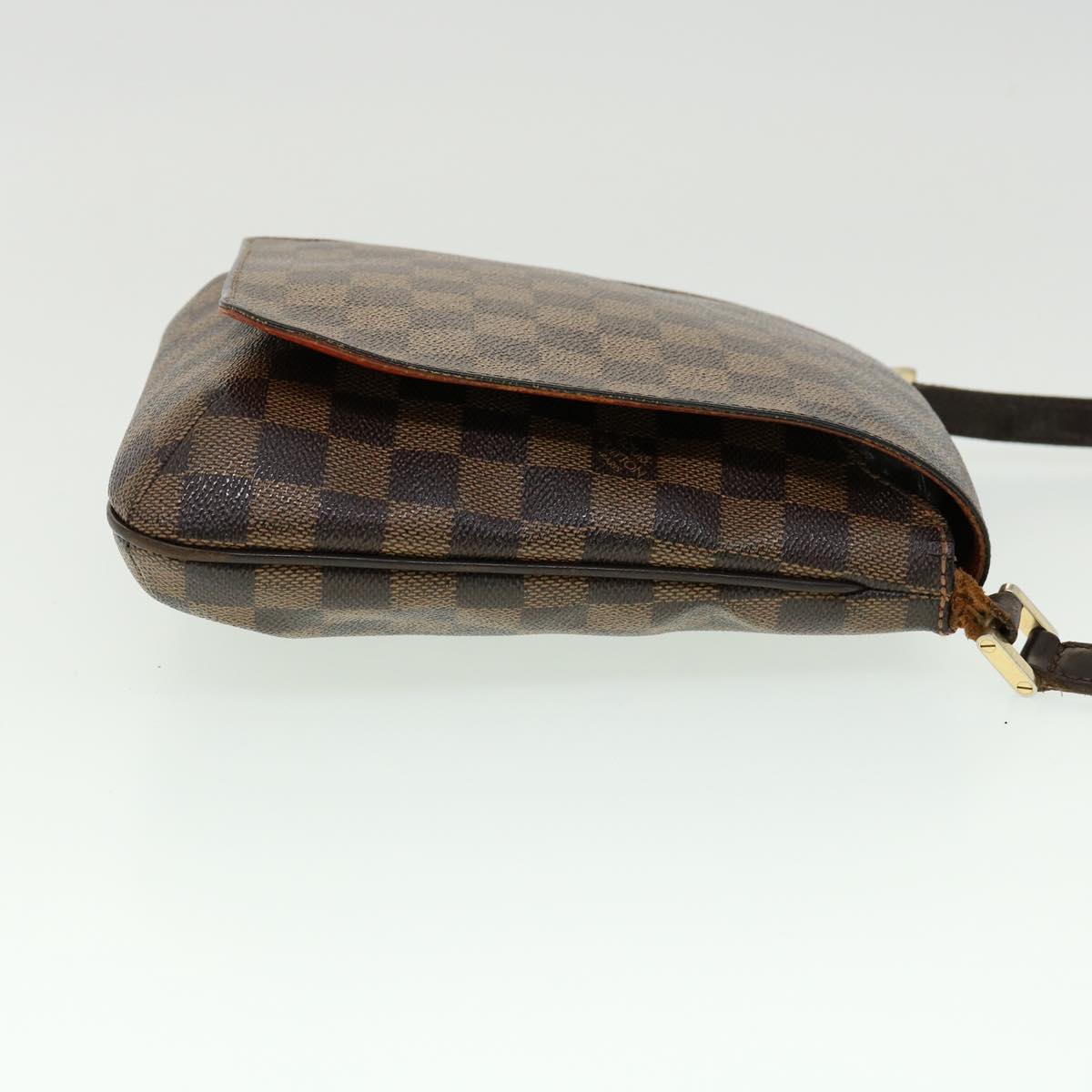 LOUIS VUITTON Damier Ebene Mtte Salsa Shoulder Bag N51300 LV Auth bs1617