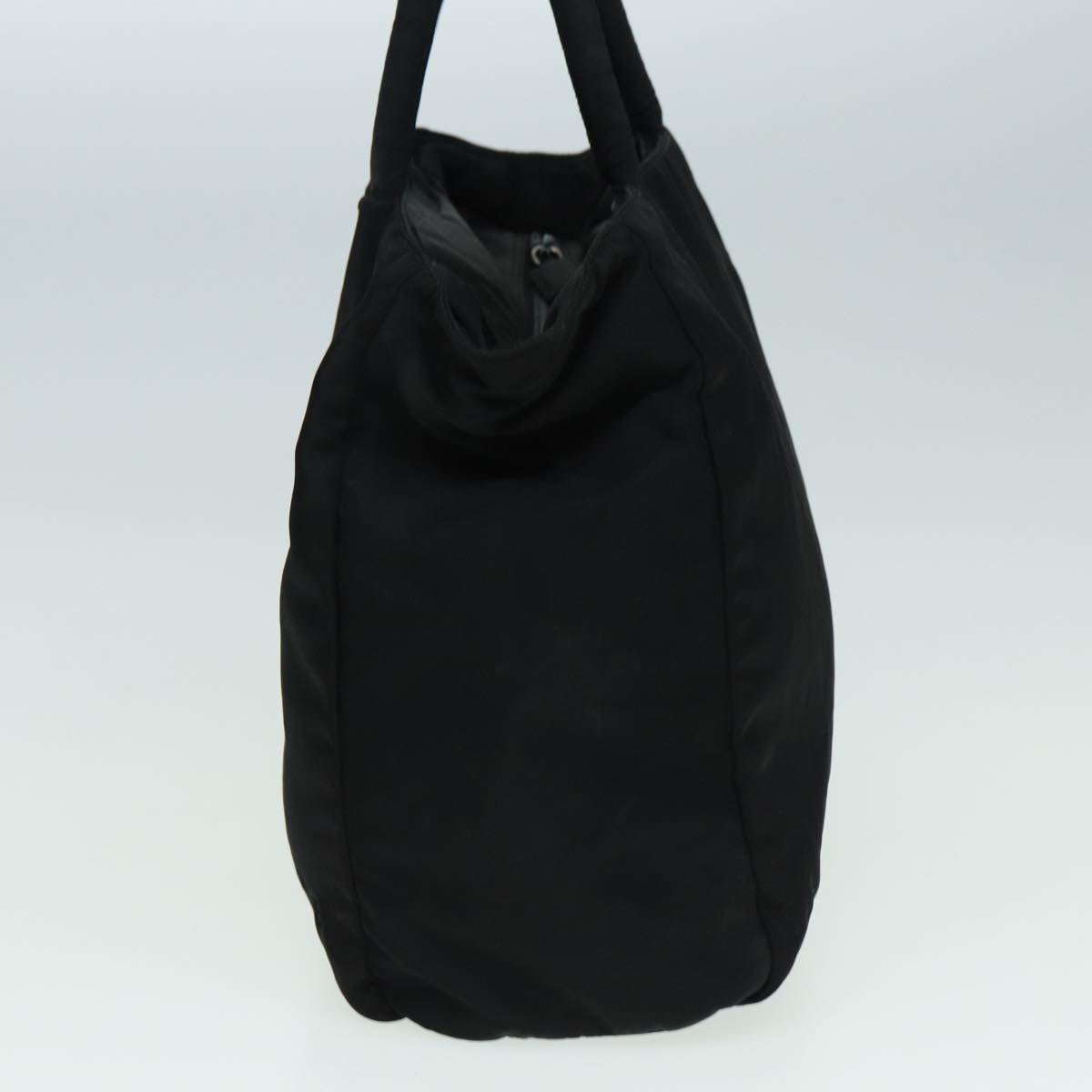 PRADA Hand Bag Nylon Black Auth