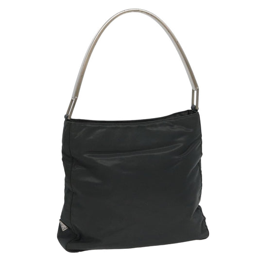PRADA Shoulder Bag Nylon Khaki Auth