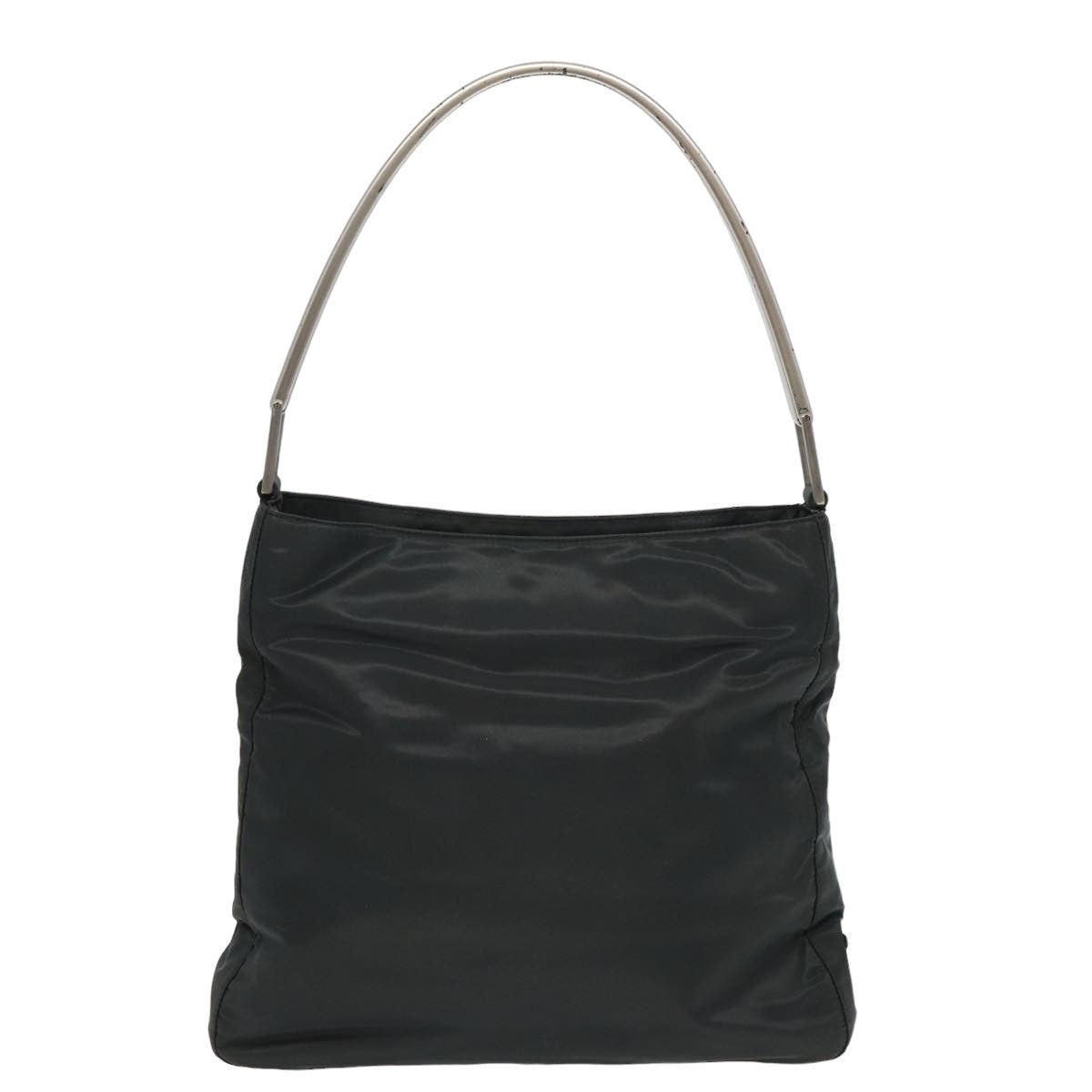 PRADA Shoulder Bag Nylon Khaki Auth