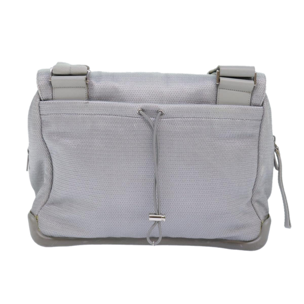 PRADA Sports Shoulder Bag Nylon Gray Auth