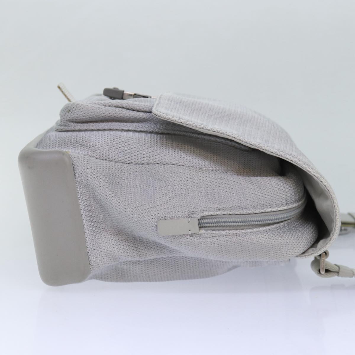 PRADA Sports Shoulder Bag Nylon Gray Auth