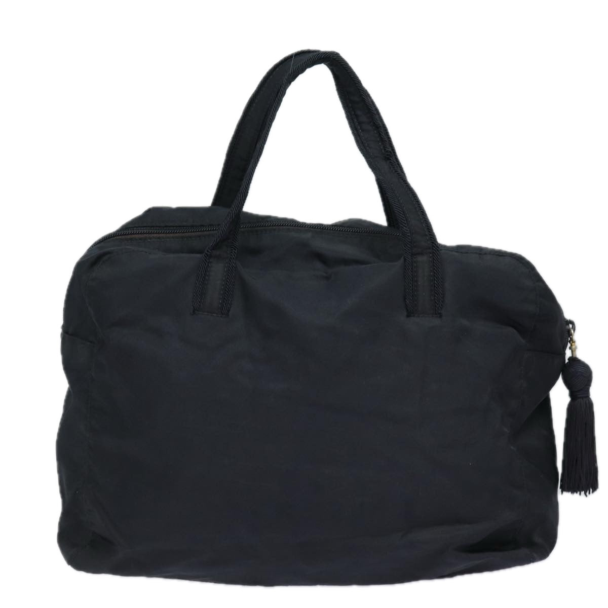 PRADA Hand Bag Nylon Navy Auth