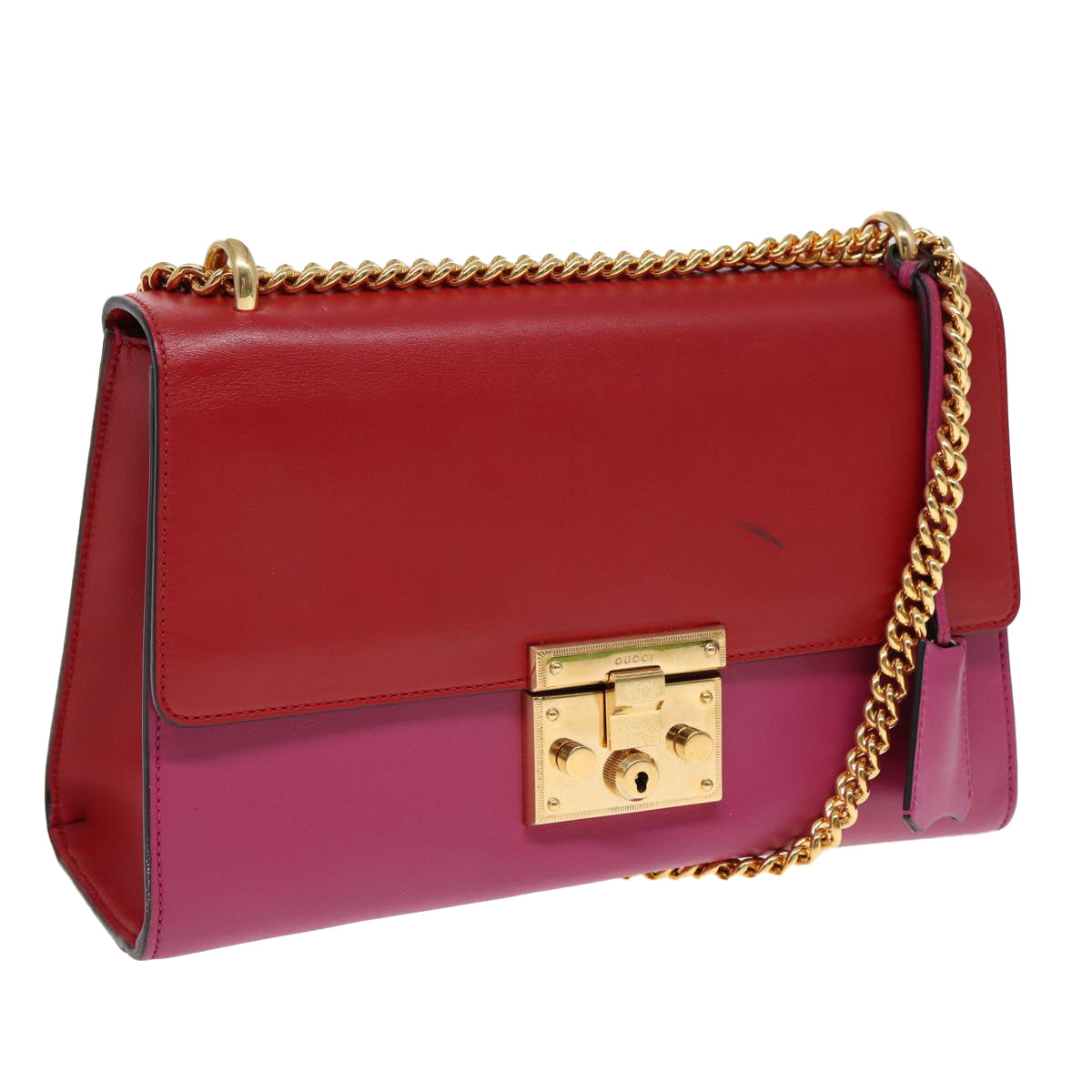 Gucci Chain Leather Shoulder Bag