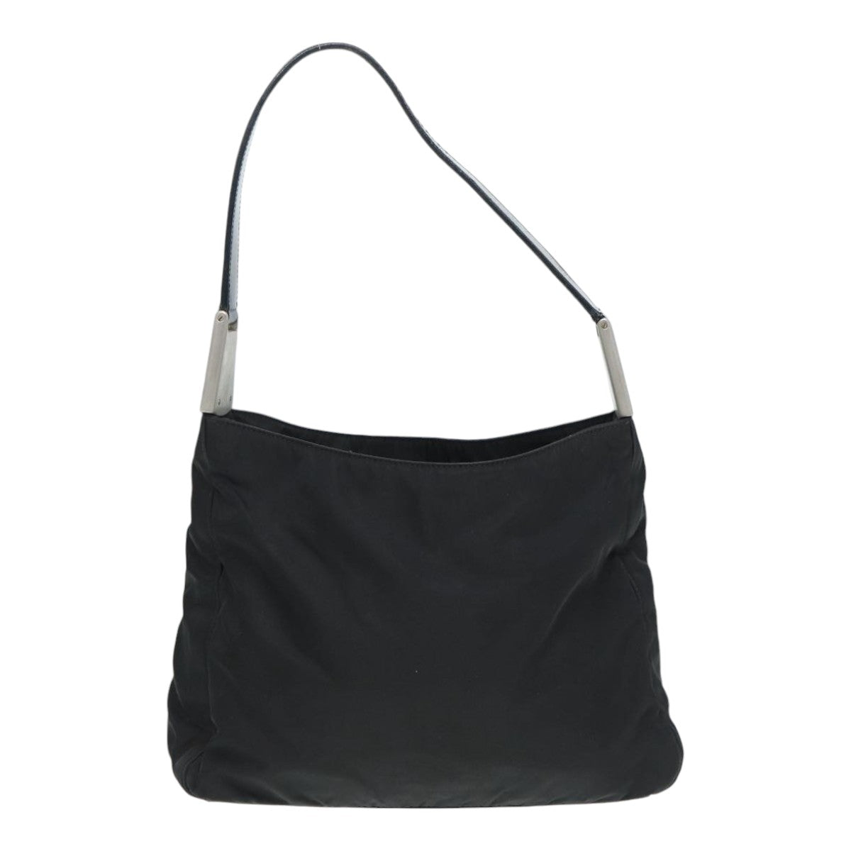 PRADA Hand Bag Nylon Black Auth