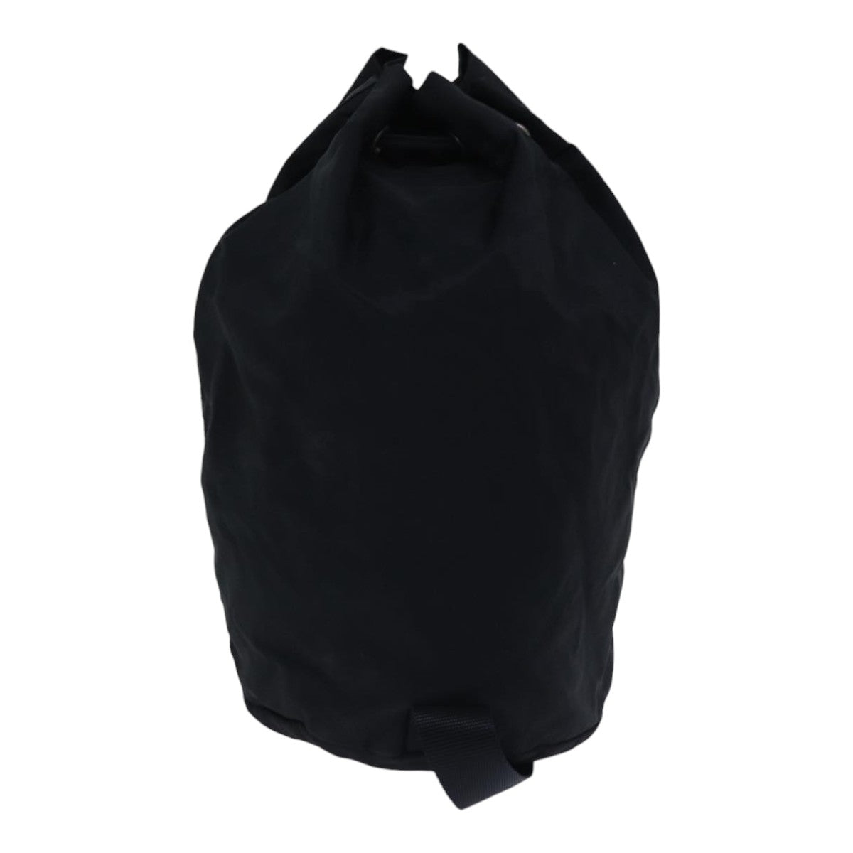 PRADA Shoulder Bag Nylon Black Silver Auth