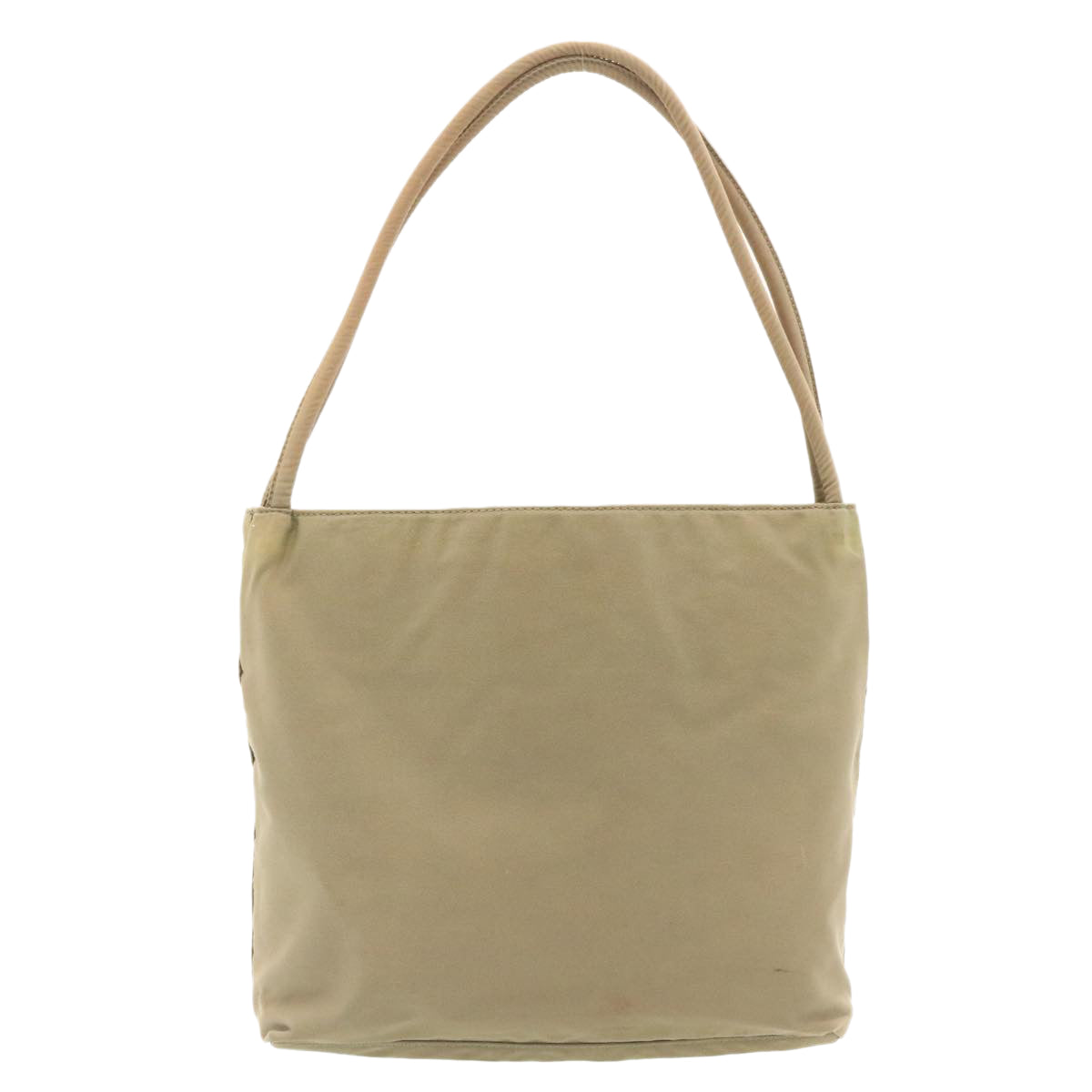 PRADA Hand Bag Nylon Khaki Auth