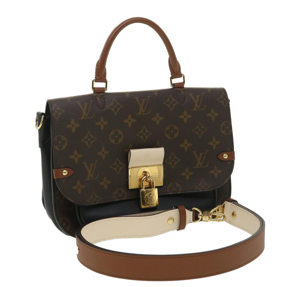 LOUIS VUITTON Monogram Vozirard PM Hand Bag 2way M44354 LV bs2466A