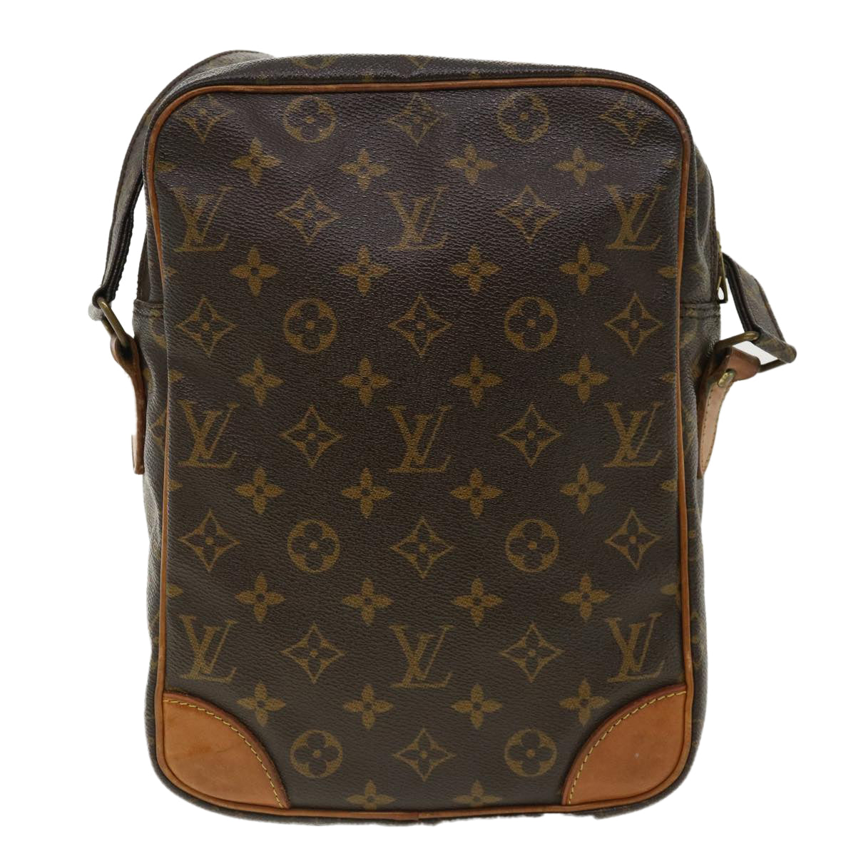 LOUIS VUITTON Monogram DanubeMM Shoulder Bag M45264 LV Auth bs3678