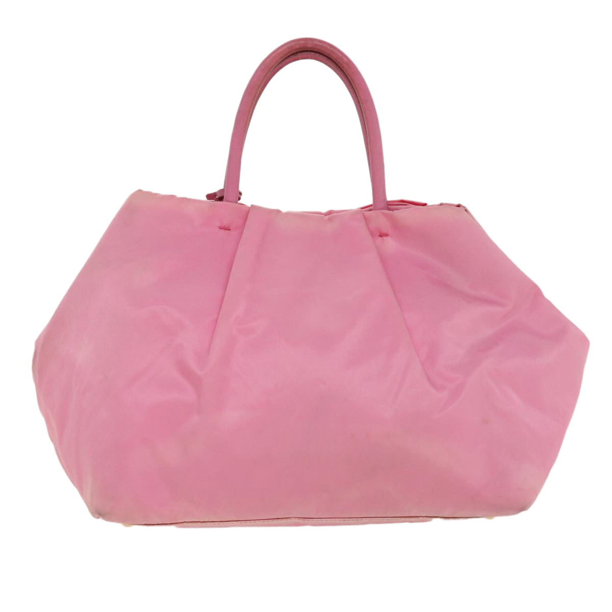 Prada Hand Bag Nylon Pink