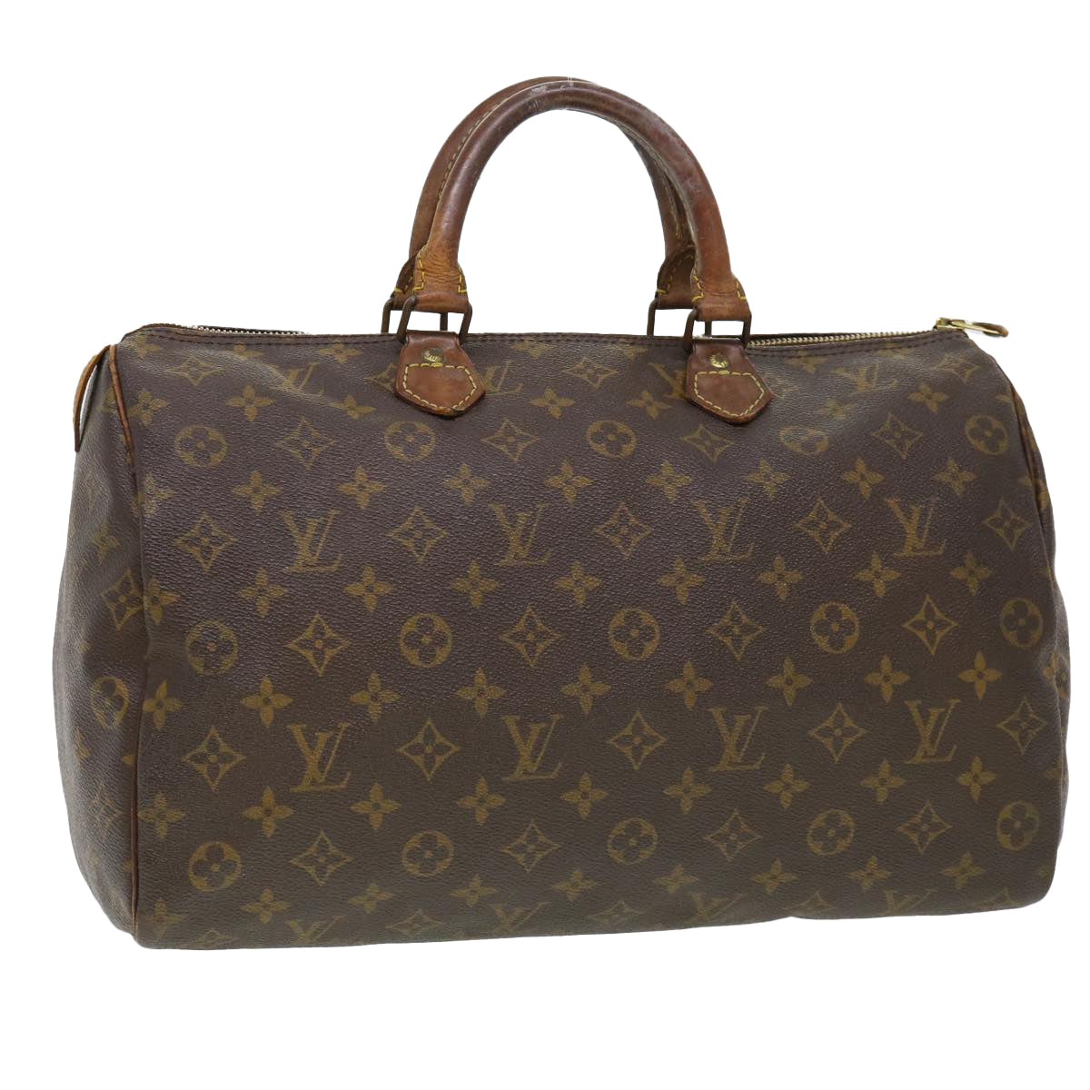 LOUIS VUITTON Monogram 35 Hand Bag M41524 LV bs4567