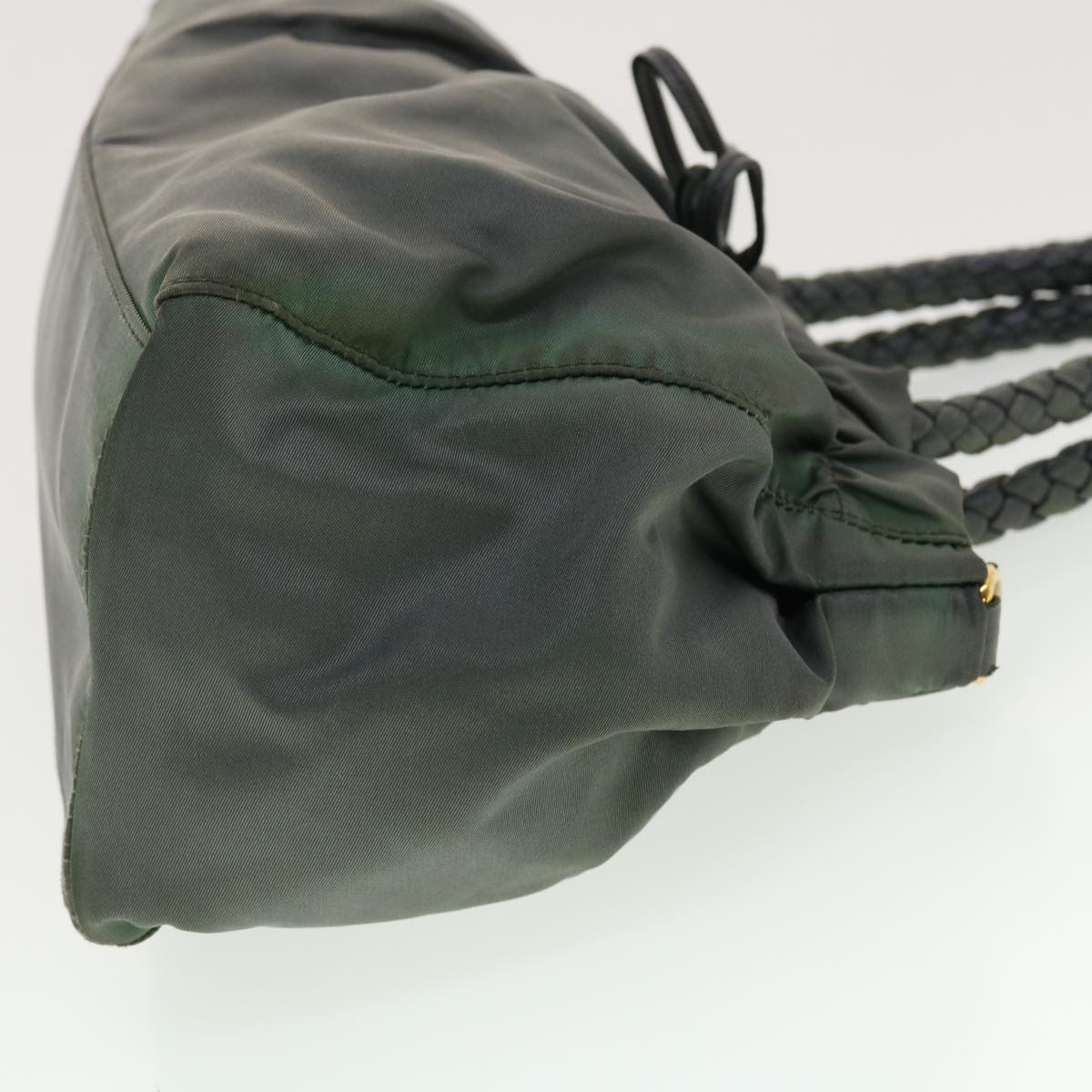 Prada Hand Bag Nylon 2way Gray