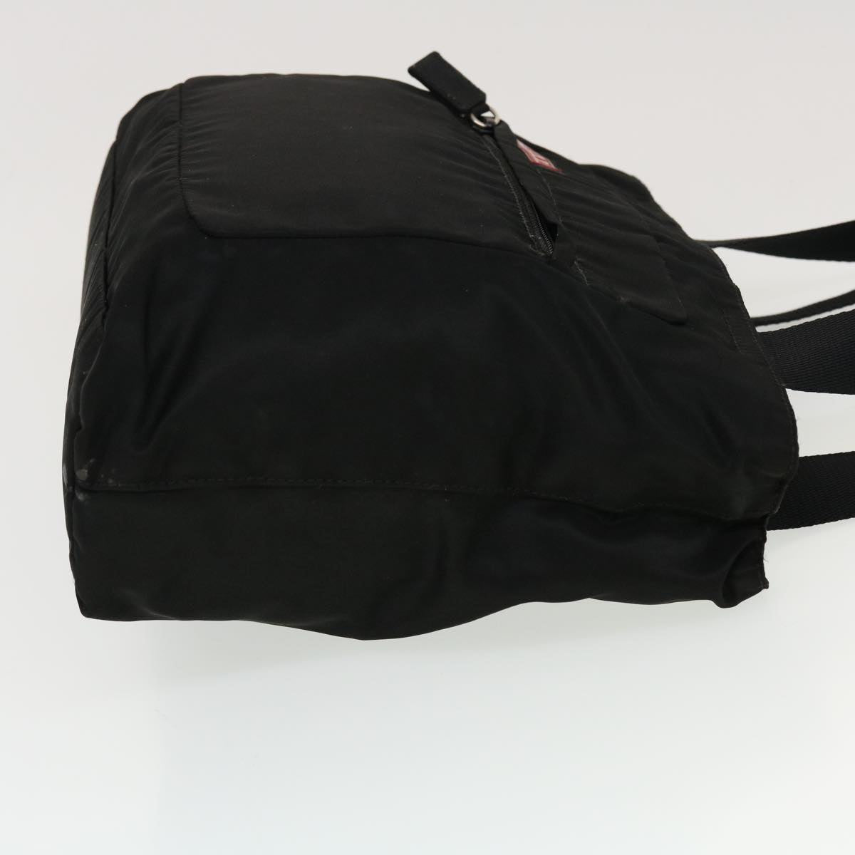 Prada Hand Bag Nylon Black