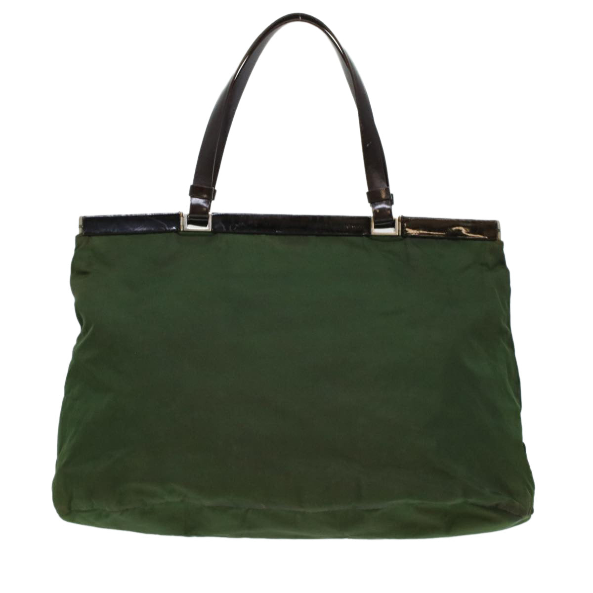 Prada Tote Bag Nylon Green