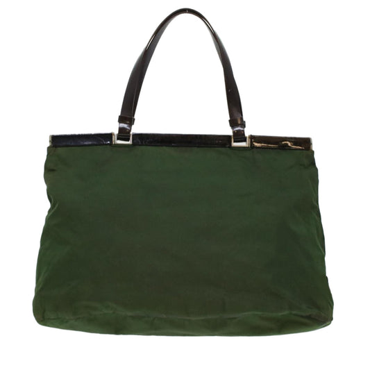 Prada Tote Bag Nylon Green