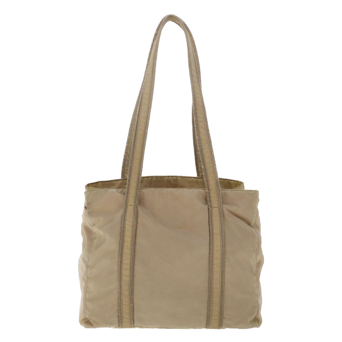 Prada Shoulder Bag Nylon Beige