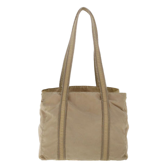 Prada Shoulder Bag Nylon Beige