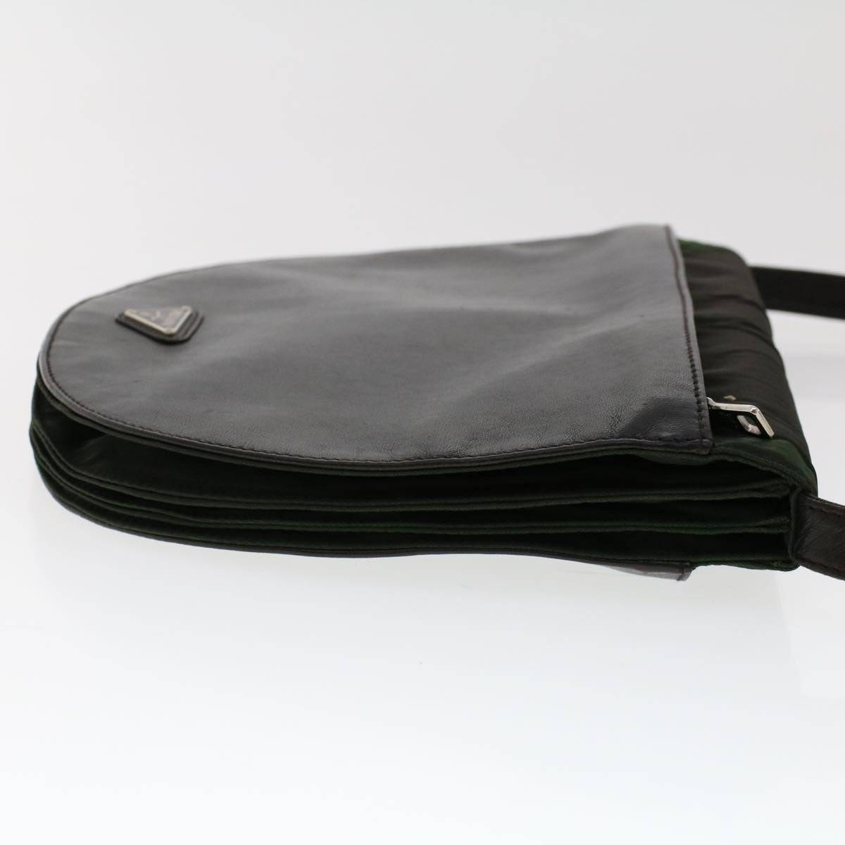Prada Shoulder Bag Nylon Green