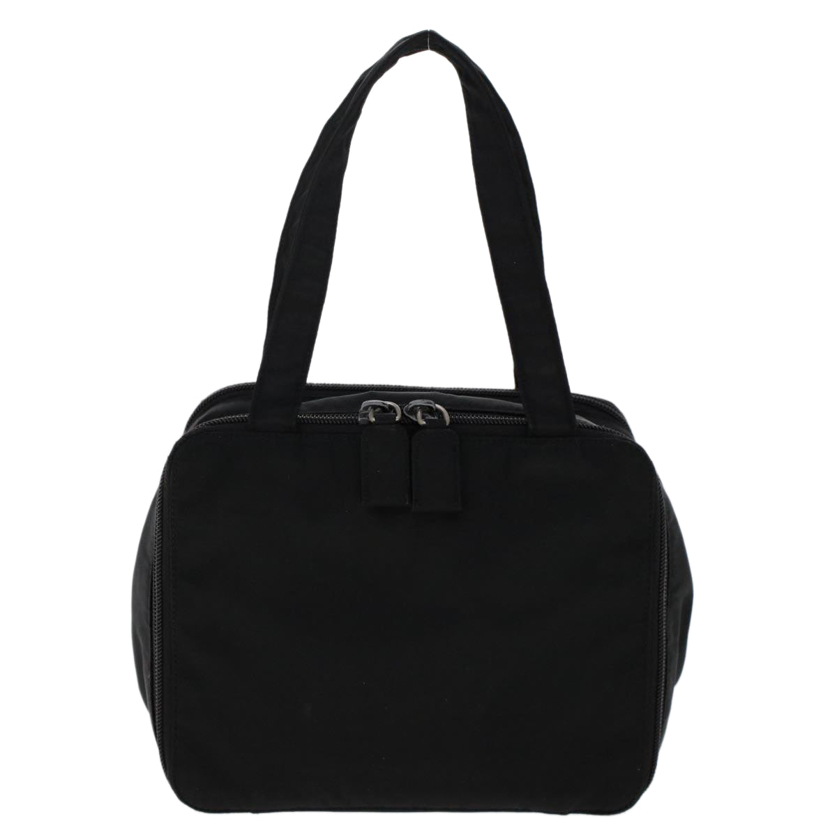 Prada Hand Bag Nylon Black