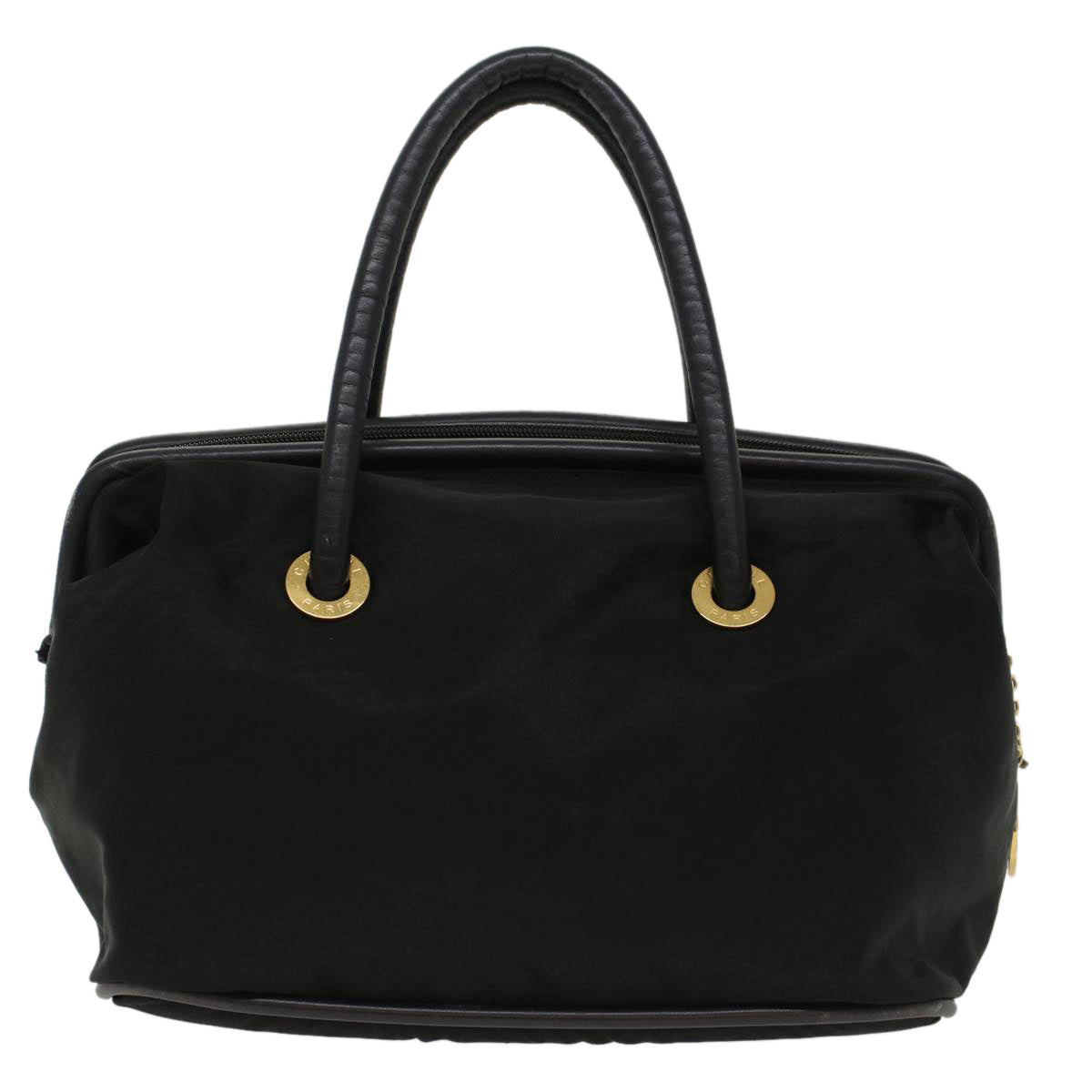 Luxury CELINE Shoulder Bag Nylon Black 6872