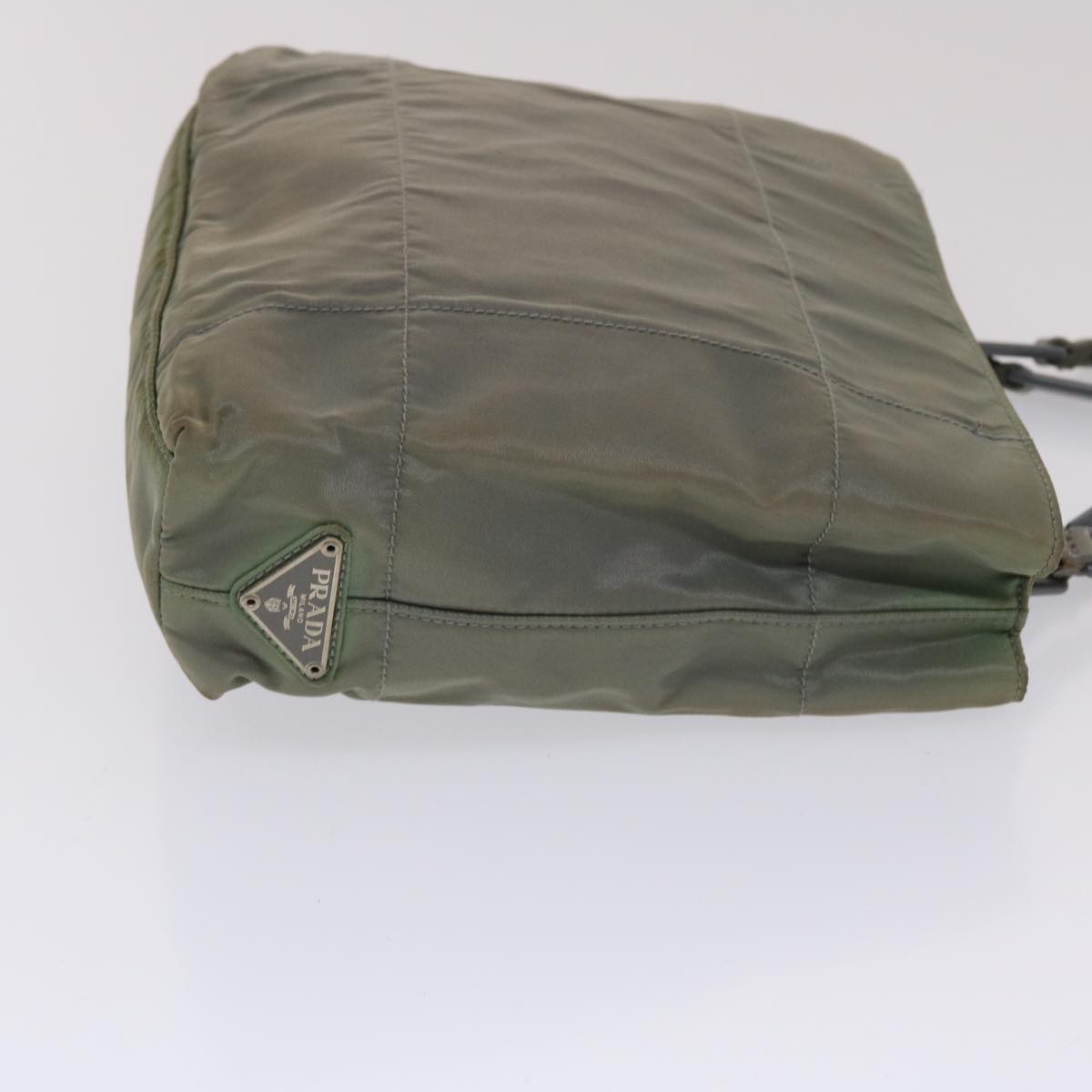 Prada Shoulder Bag Nylon Gray