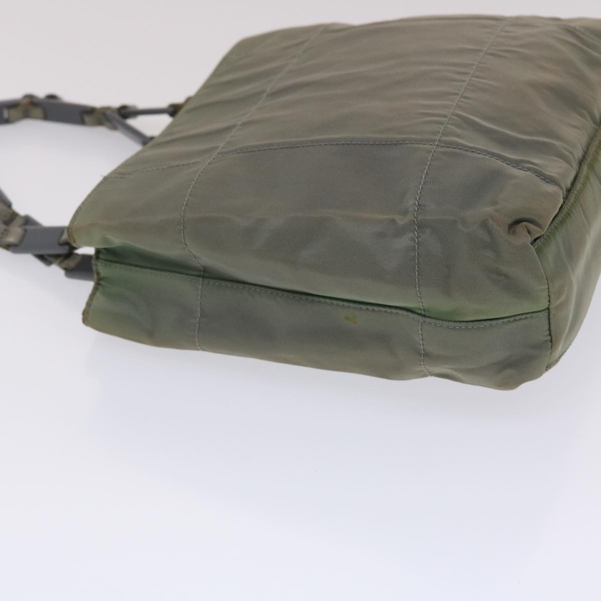Prada Shoulder Bag Nylon Gray