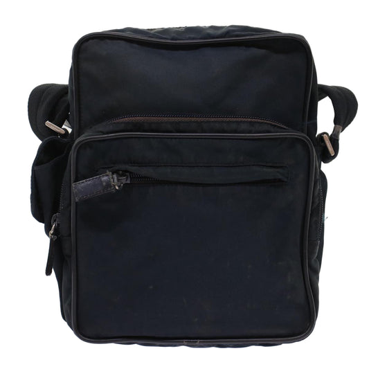 Prada Shoulder Bag Nylon Navy