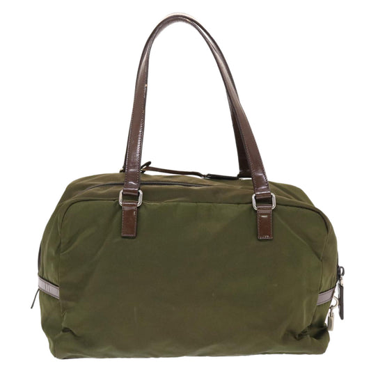 Prada Shoulder Bag Nylon Khaki