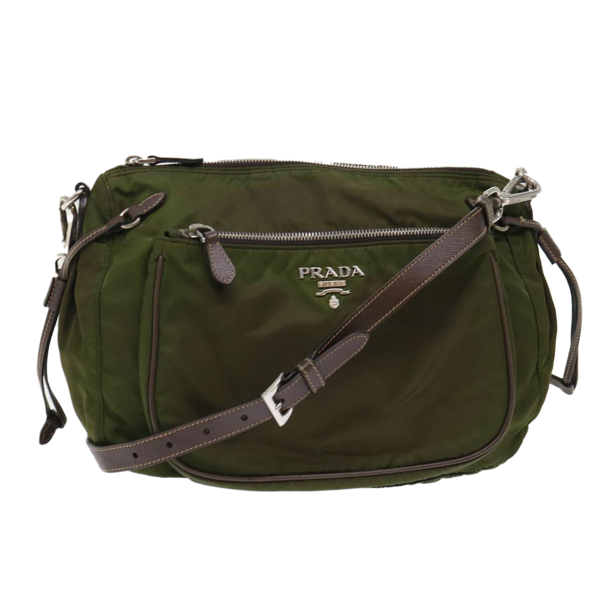 Prada Shoulder Bag Nylon Black