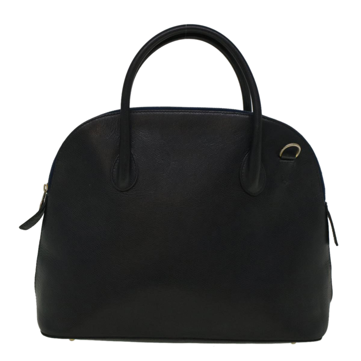 Luxury CELINE Hand Bag Leather Navy 9343
