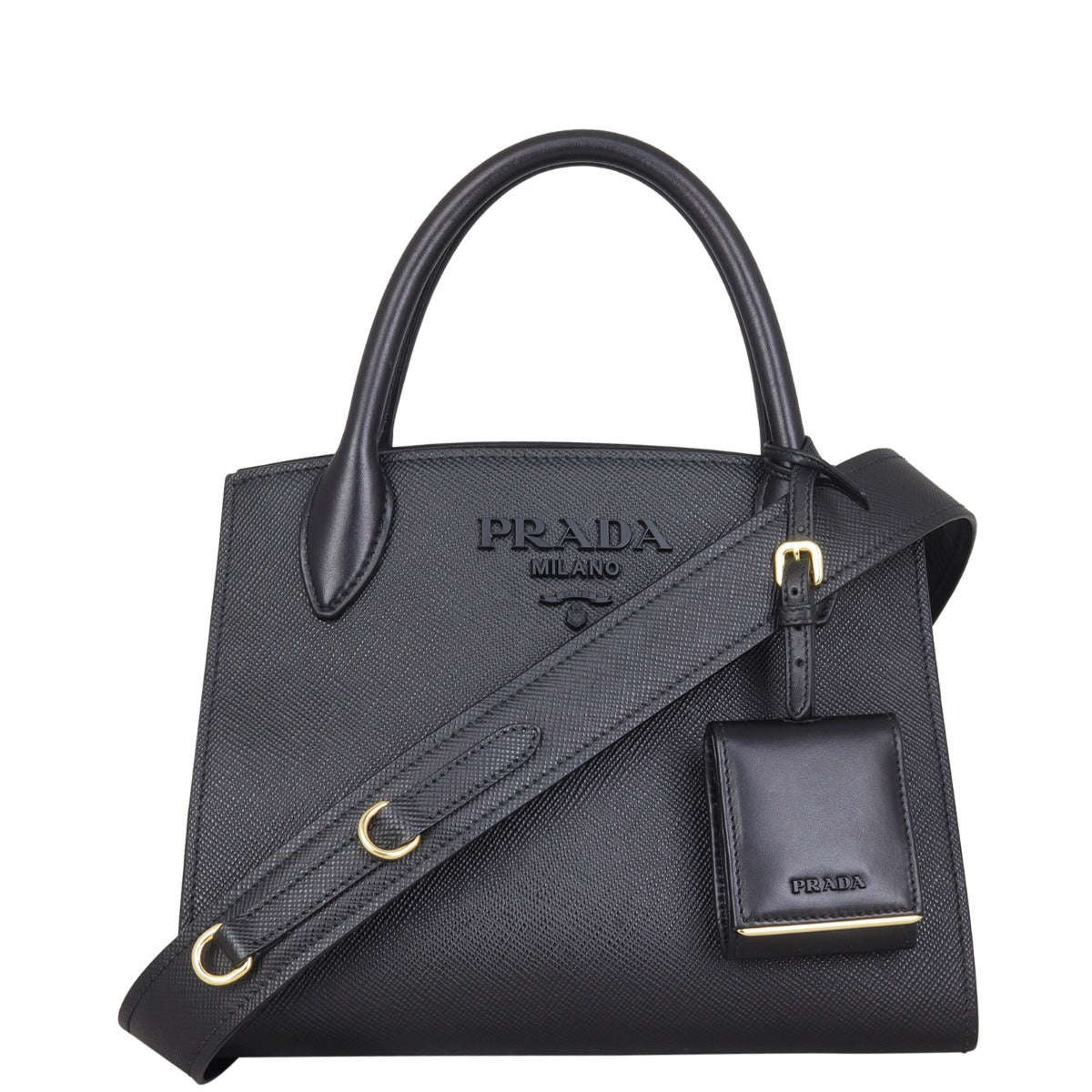 Prada Saffiano Cuir Monochrome Small Bag
