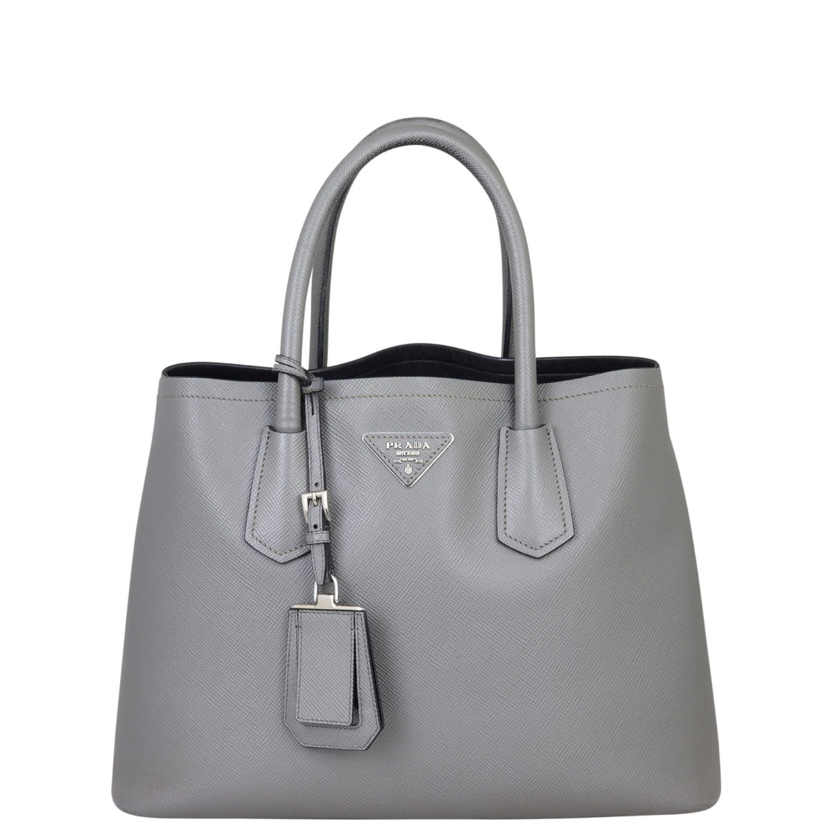 Prada Saffiano Cuir Double Bag Small