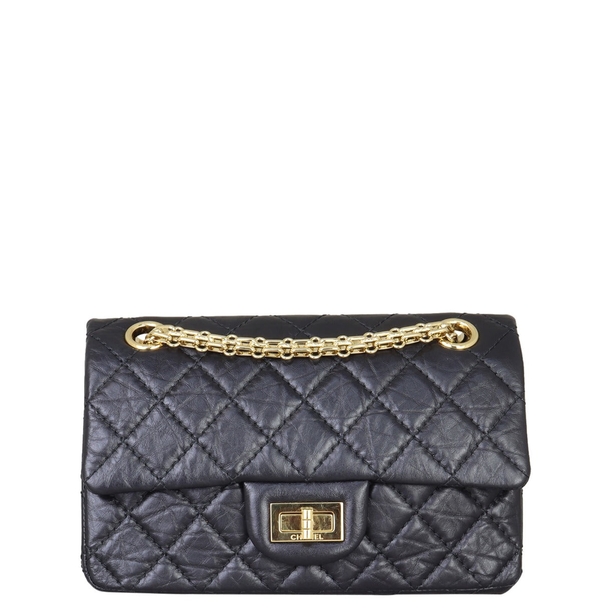 Chanel 2.55 Reissue Mini Flap Bag | Black