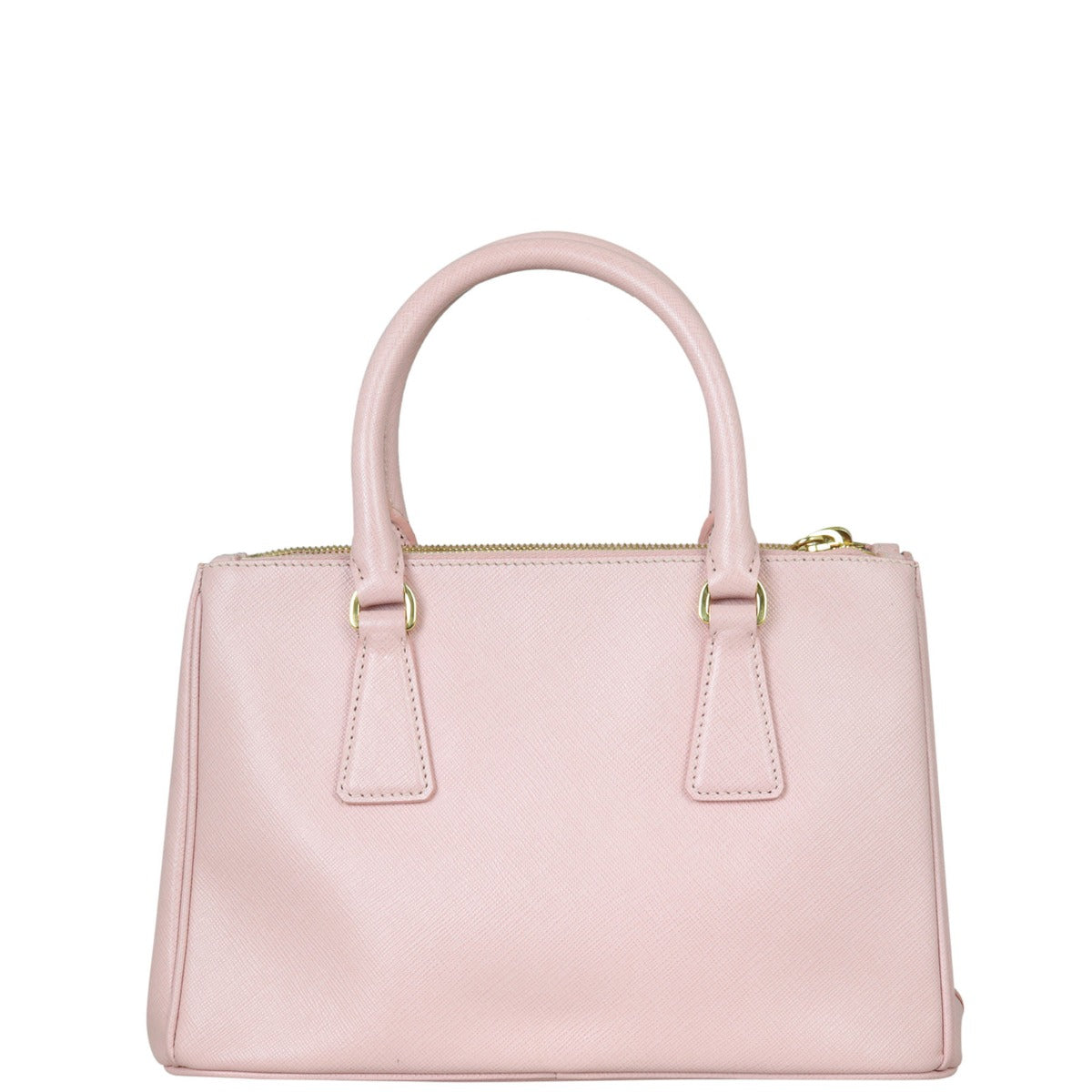 Prada Saffiano Lux Galleria Double Zip Tote Mini