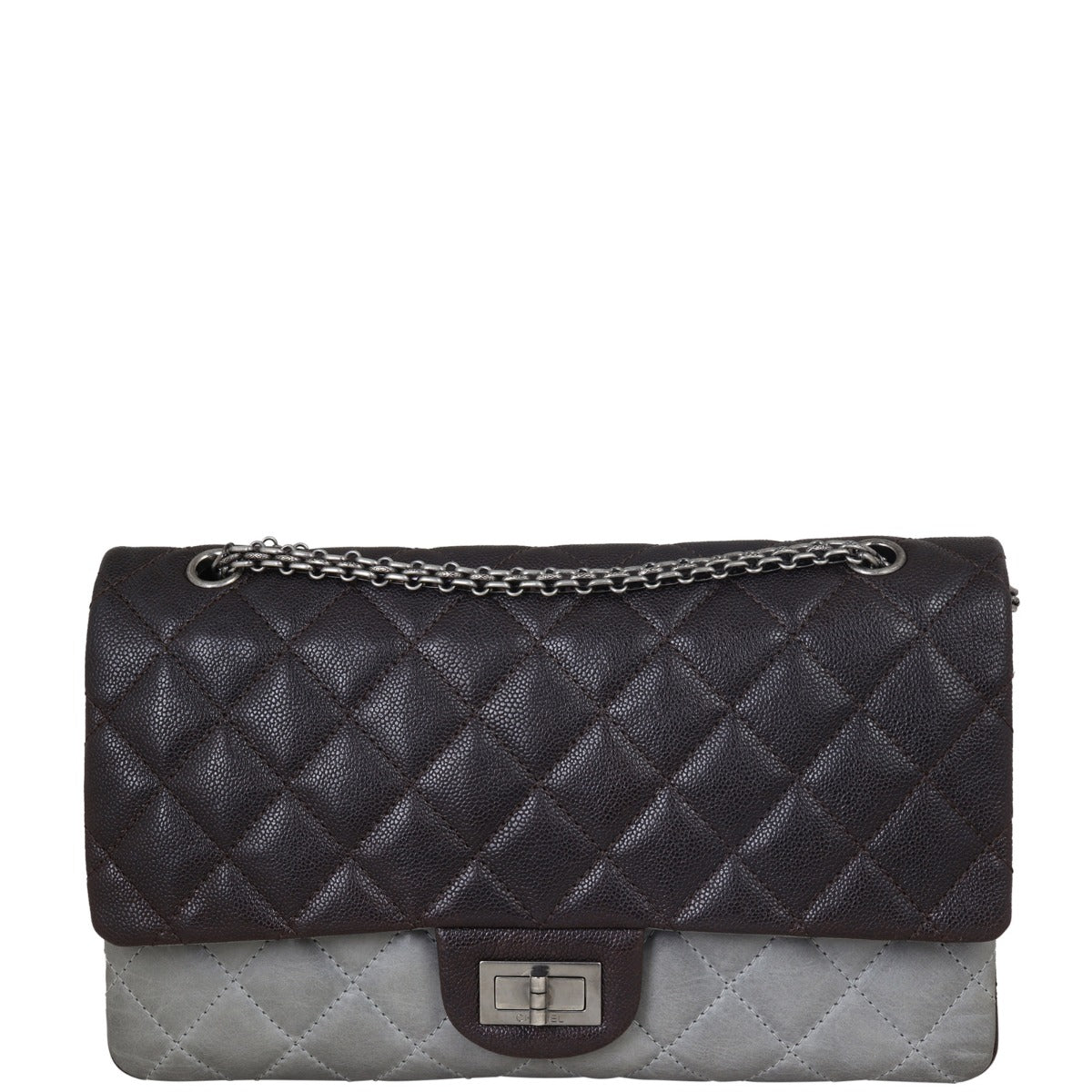 Chanel 2.55 Reissue 227 Double Flap Bag | Caviar 14 Series