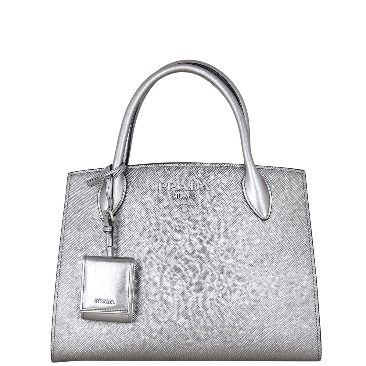 Prada Saffiano Cuir Monochrome Medium Bag